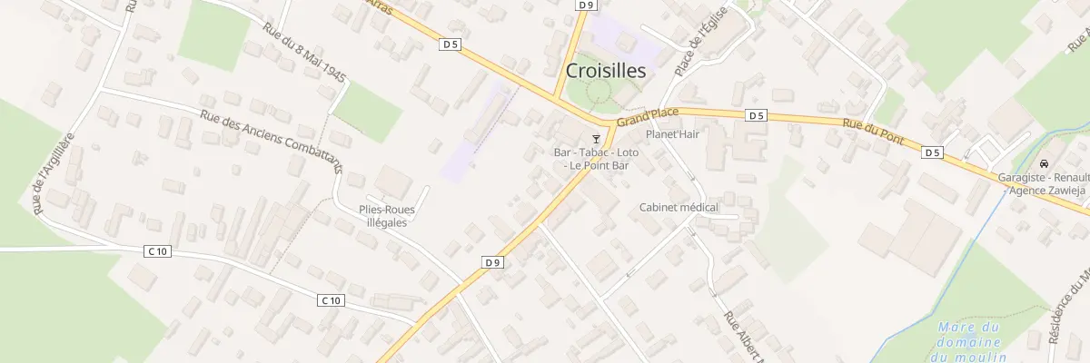 Plan du 4 Rue de Saint-léger à Croisilles