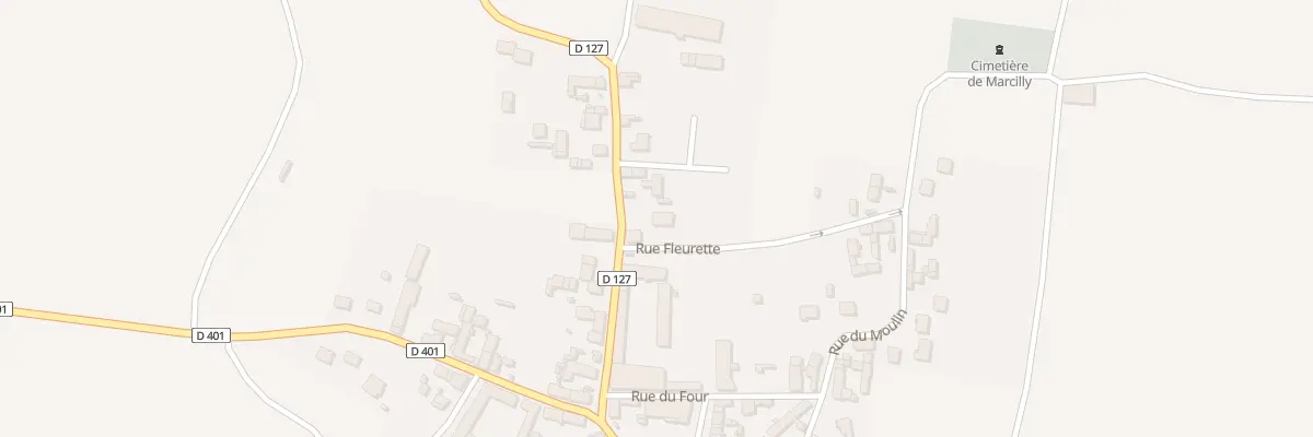 Plan du 16 Rue Fleurette à Marcilly