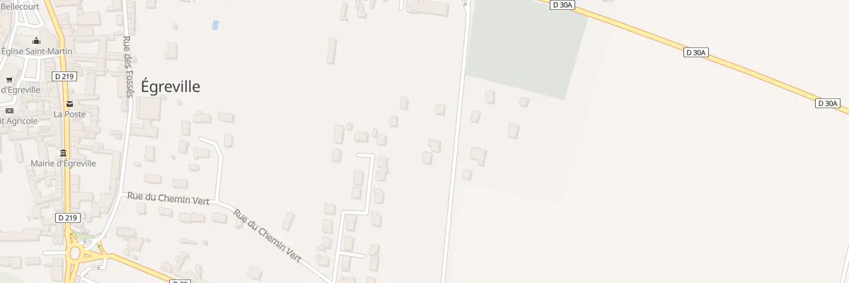 Plan du 15 Le Chemin de Saint Marc à Égreville