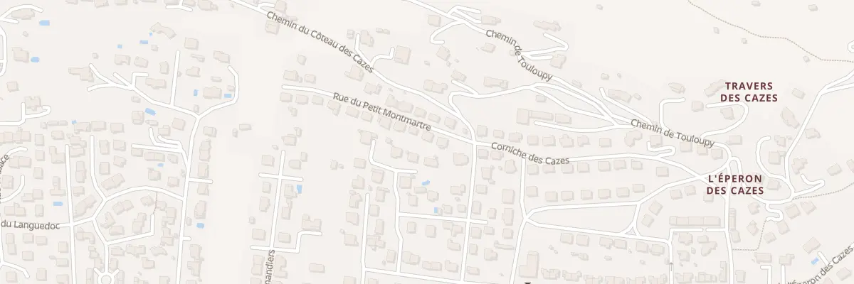Plan du 7 Rue du Petit Montmartre à Saint-Affrique