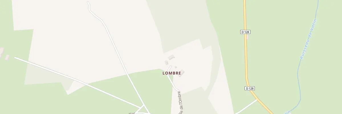 Plan du 186 Imp de l’Ombre à Theneuille