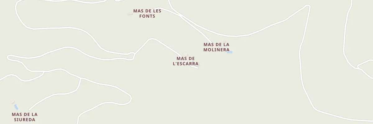Plan du 10 Mas de l’Escarra à L’Albère