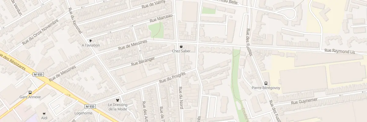 Plan du 44 Rue du Nord à Armentières