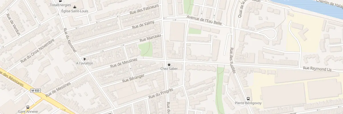 Plan du 20 Rue de Messines à Armentières