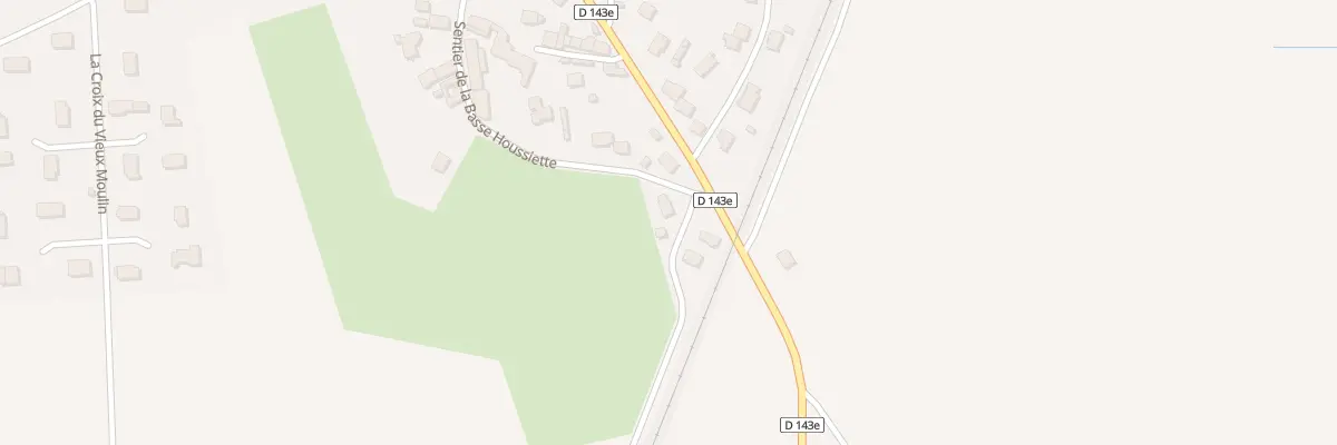 Plan du 326 Sen de la Basse Houssiette à La Houssaye-en-Brie