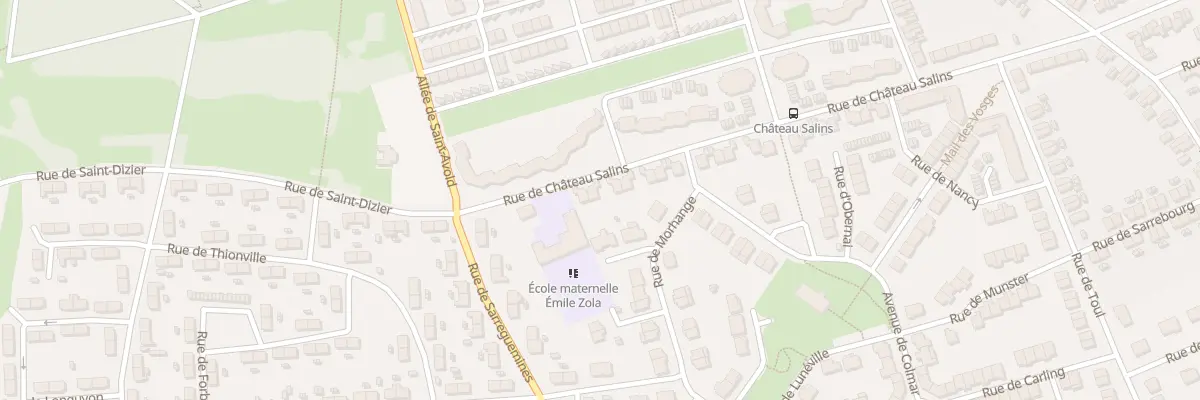 Plan du 6 Rue de Château Salins à Harnes