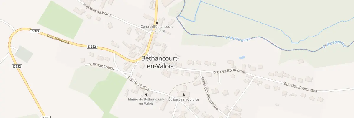 Plan du 79 Rue des Bourbottes à Béthancourt-en-Valois