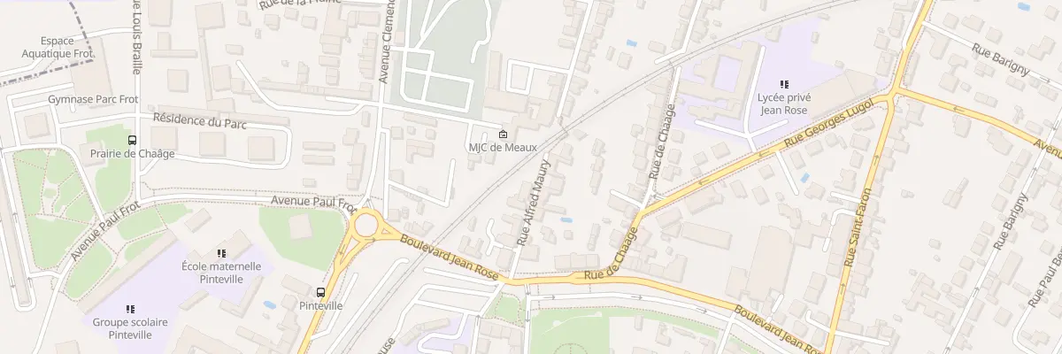 Plan du 7 Rue Alfred Maury à Meaux