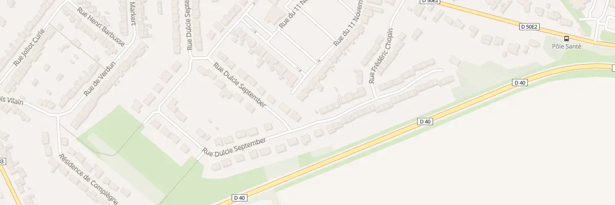 Plan du 44 Rue du 11 Novembre à Méricourt