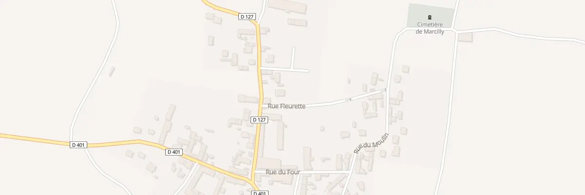 Plan du 12B Rue Fleurette à Marcilly