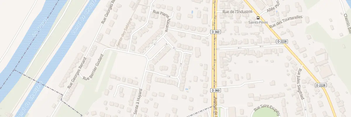 Plan du 39 Rue Louis Bougard à Meaux