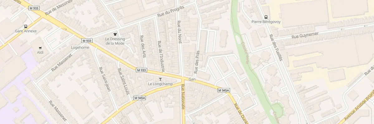 Plan du 10 Rue du Nord à Armentières
