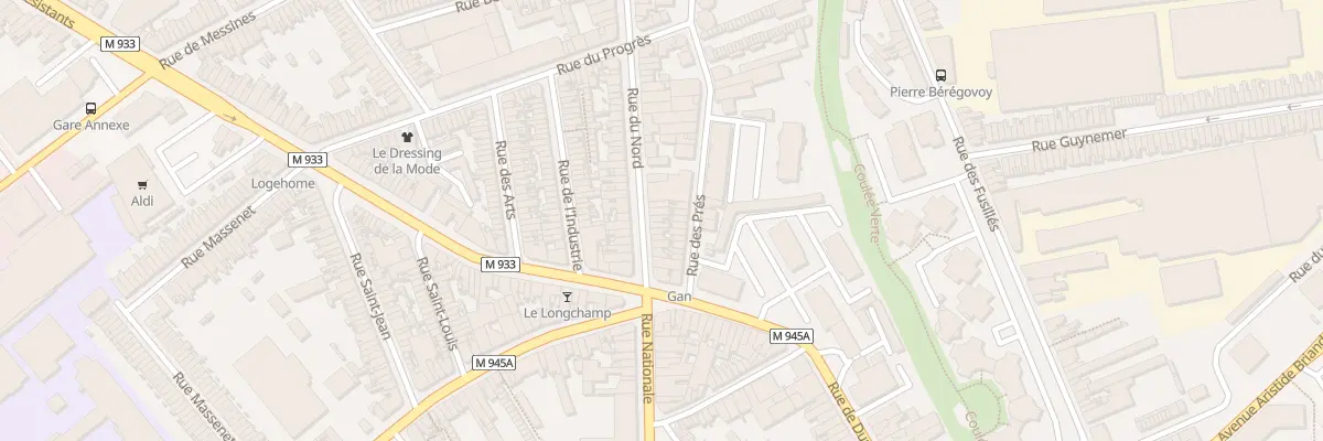 Plan du 14 Rue du Nord à Armentières