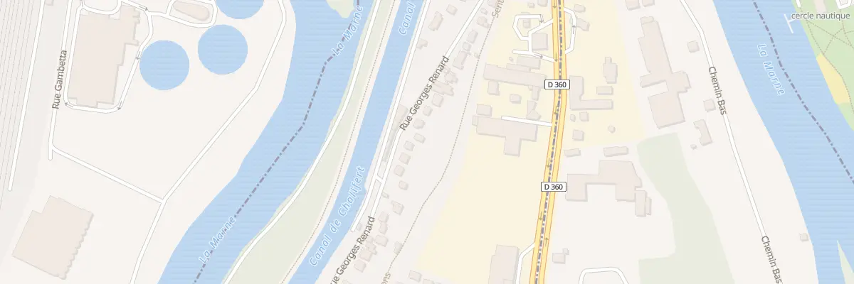 Plan du 29 Rue Georges Renard à Meaux
