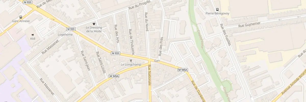 Plan du 4 Rue du Nord à Armentières