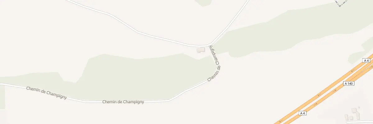 Plan du 9001 Les Pentes à Couilly-Pont-aux-Dames