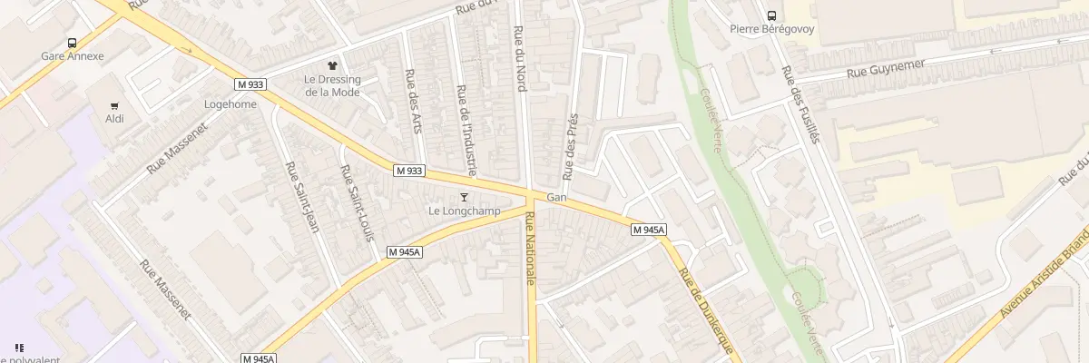 Plan du 122 Rue de Dunkerque à Armentières