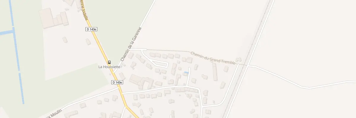 Plan du 9 Che du Grand Tremble à La Houssaye-en-Brie