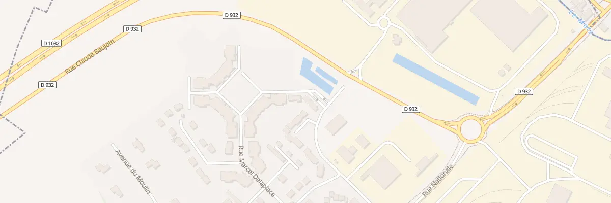 Plan du 5 Rue André Dumontois à Thourotte