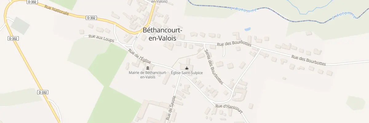 Plan du 19 Sen Jules Lengelez à Béthancourt-en-Valois