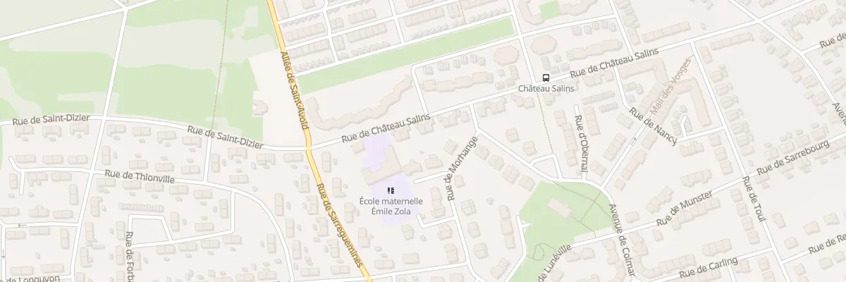 Plan du 8 Rue de Château Salins à Harnes