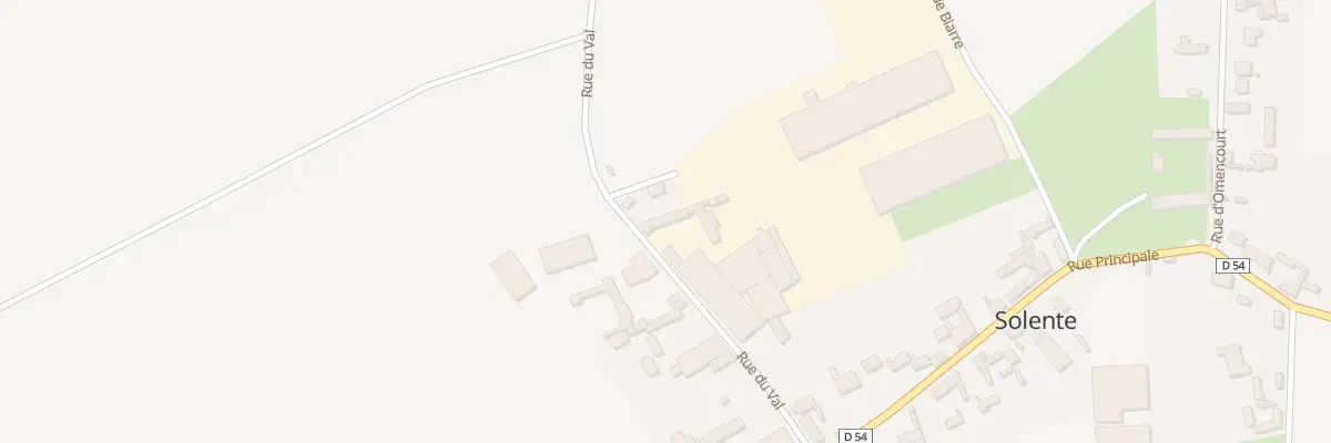 Plan du 5C Rue du Val à Solente