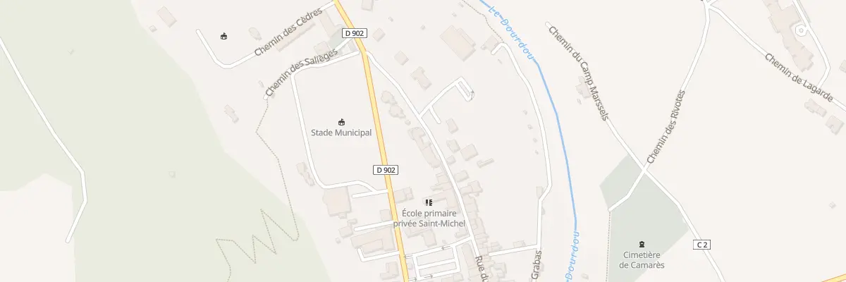 Plan du 35B Rue du Barry à Camarès