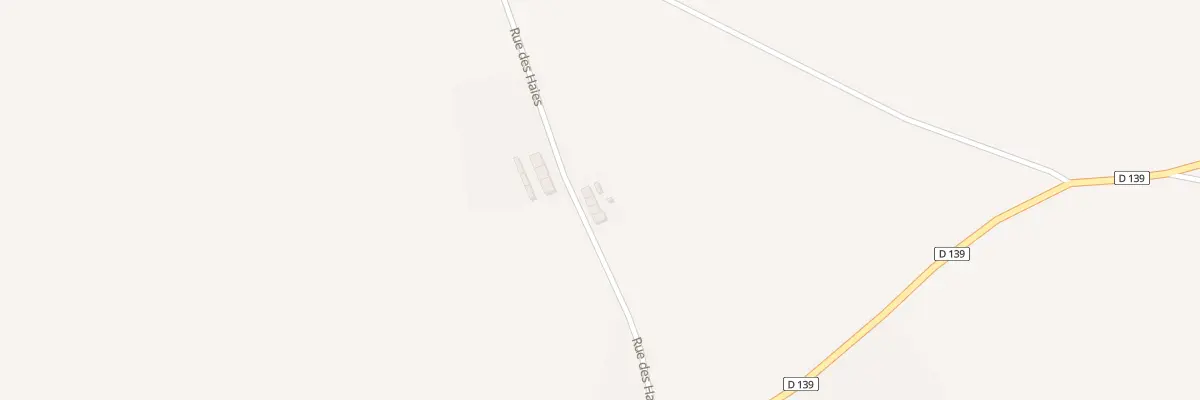 Plan du 6 Rue des Haies à Curchy
