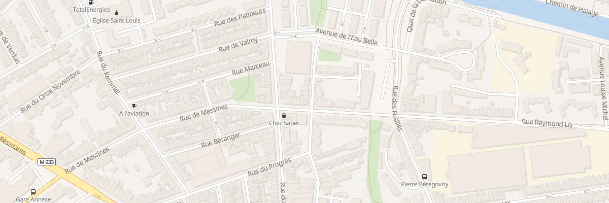 Plan du 10 Rue de Messines à Armentières