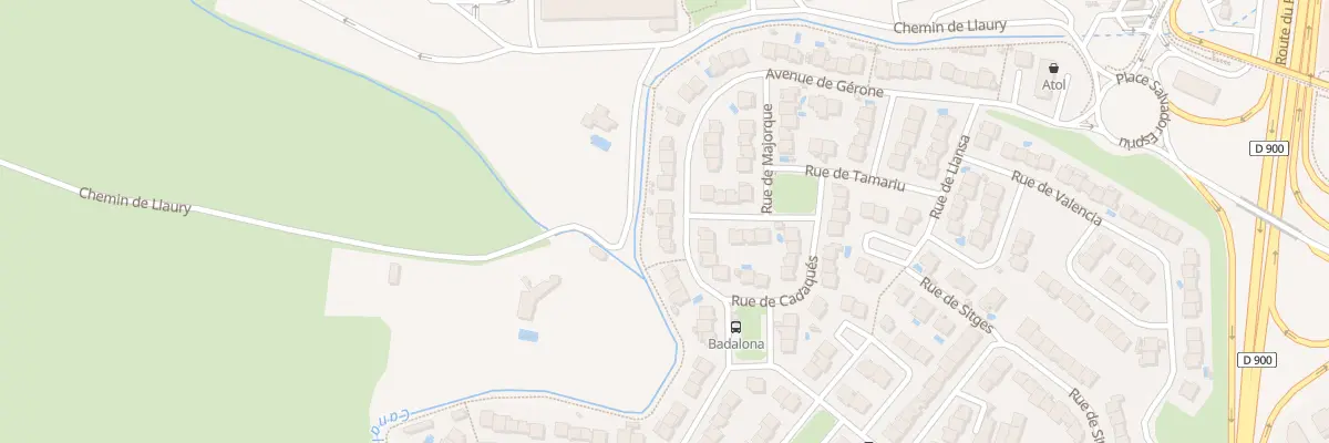 Plan du 78 Av de Gérone à Perpignan