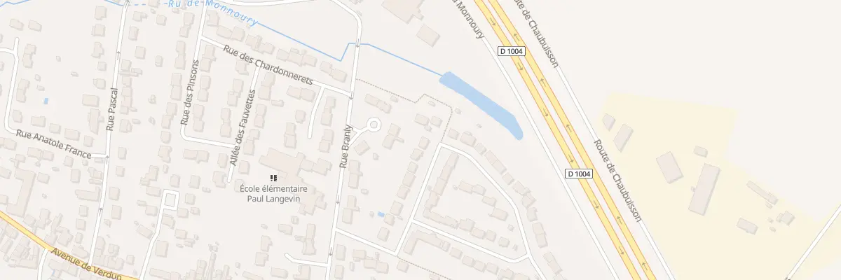 Plan du 40 Rue Georges Brassens à Fontenay-Trésigny