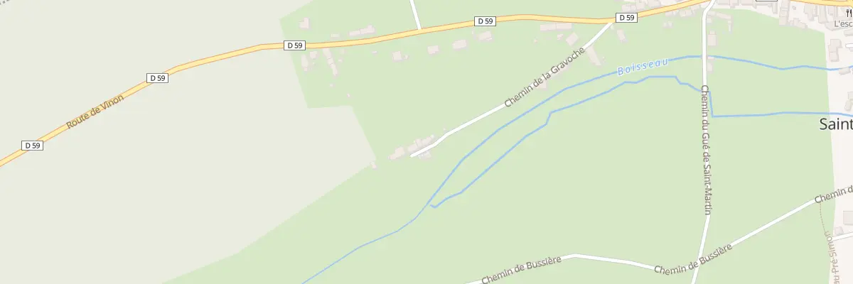 Plan du 2 Che de la Gravoche à Saint-Bouize