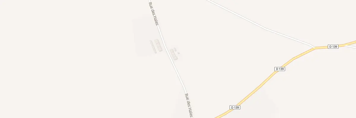 Plan du 2 Rue des Haies à Curchy