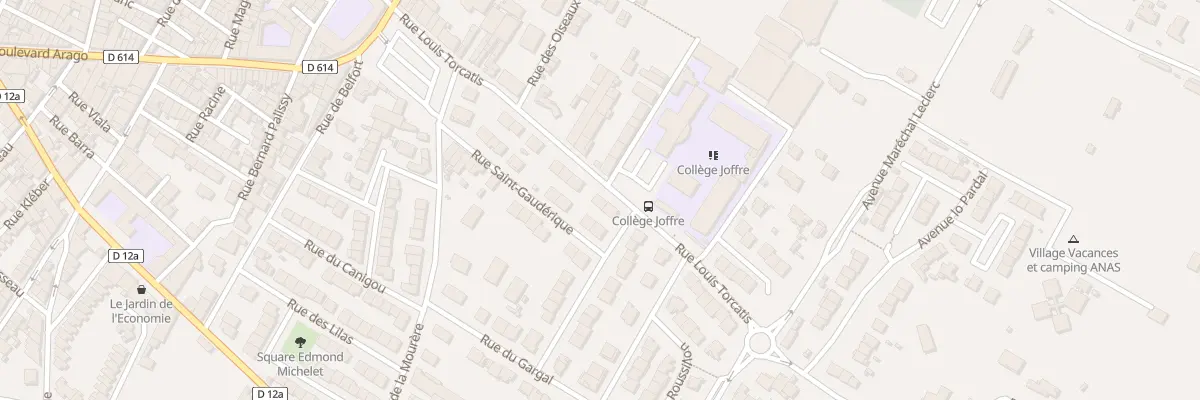 Plan du 18 Rue Louis Torcatis à Rivesaltes