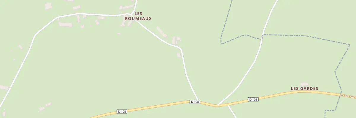 Plan du 18 Les Roumeaux à Louroux-de-Beaune