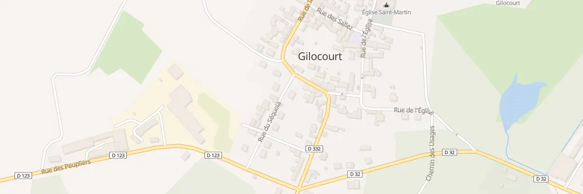 Plan du 49 Rue du Sequoia à Gilocourt
