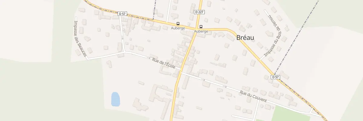 Plan du 122 Rue de Fontainebleau à Bréau