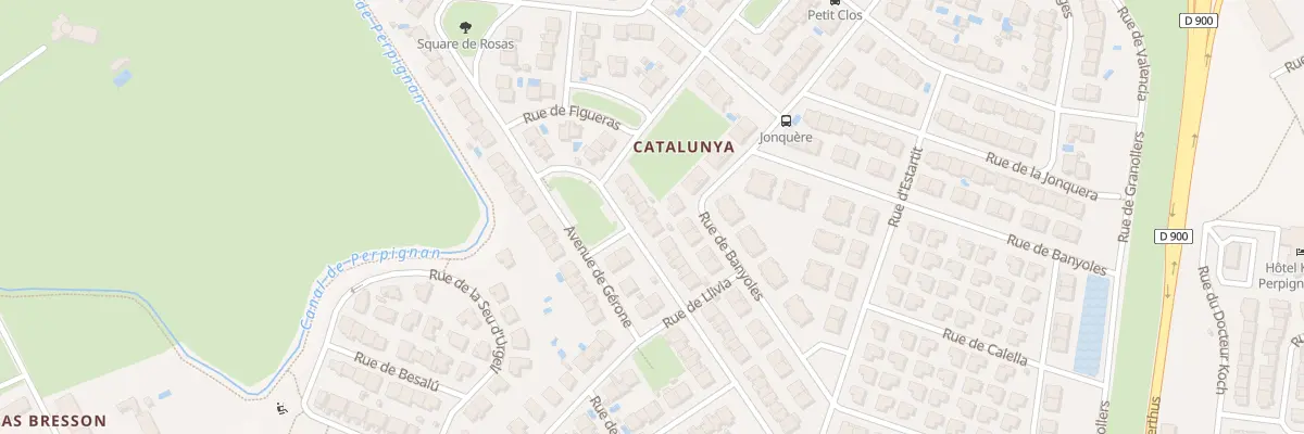 Plan du 13 Rue de Benidorm à Perpignan