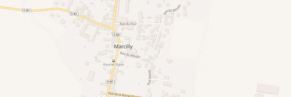 Plan du 1B Rue du Moulin à Marcilly