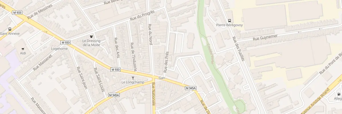 Plan du 4 Rue des Pres à Armentières