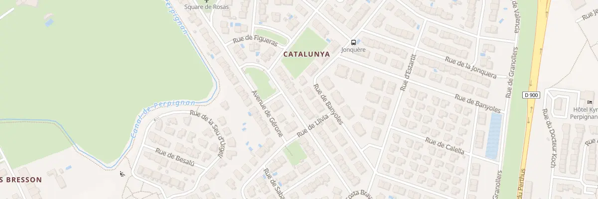 Plan du 17 Rue de Benidorm à Perpignan