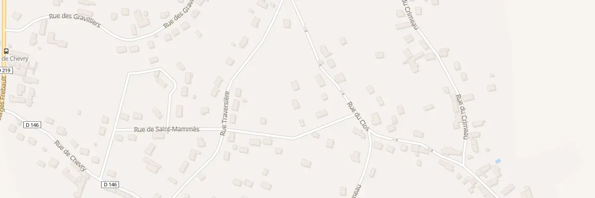 Plan du 19 Rue du Clos à Égreville