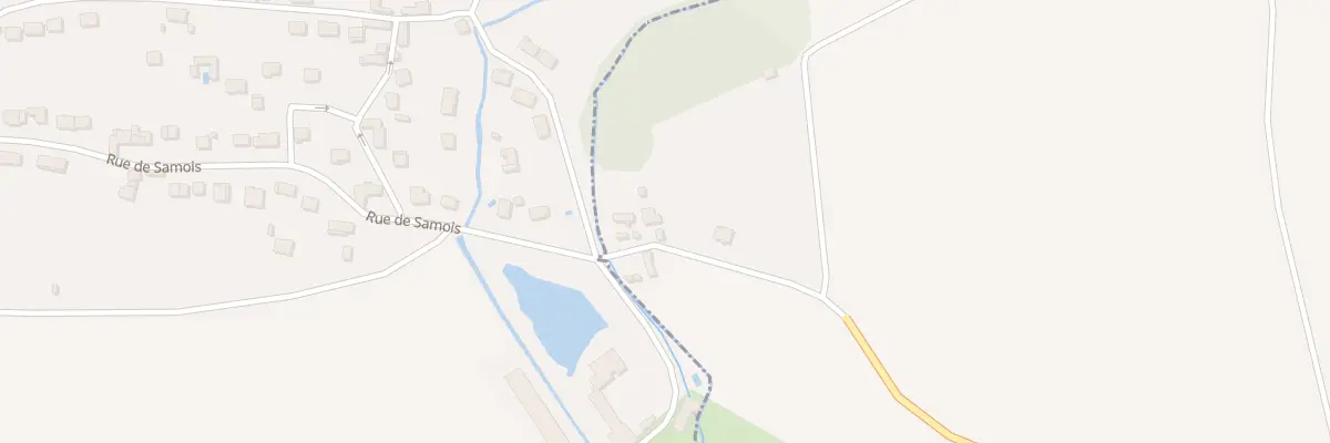 Plan du 43 Che de Samois à La Grande-Paroisse