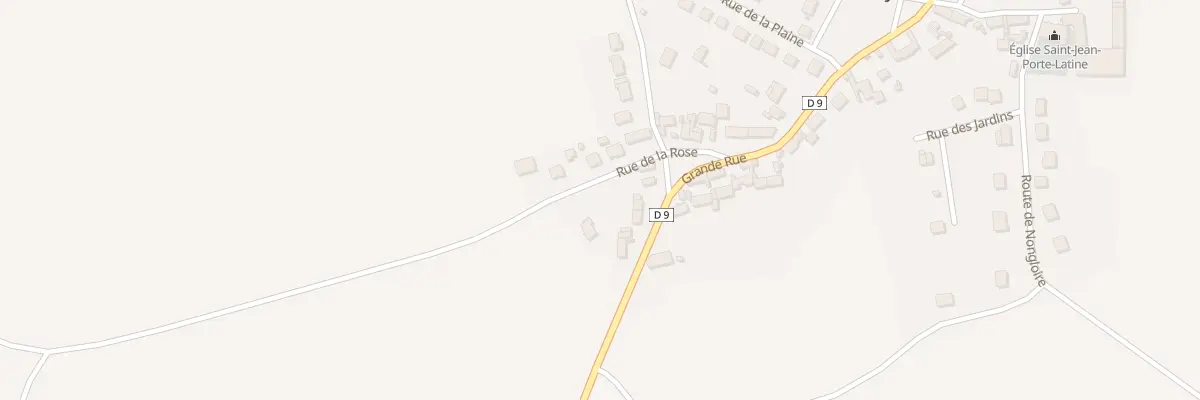 Plan du 1B Rue de la Rose à Douy-la-Ramée