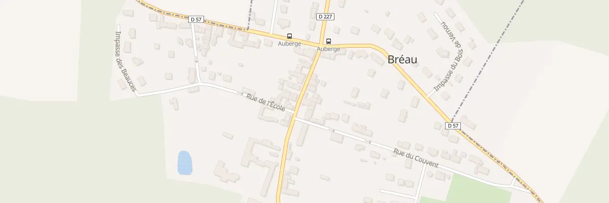 Plan du 119 Rue de Fontainebleau à Bréau