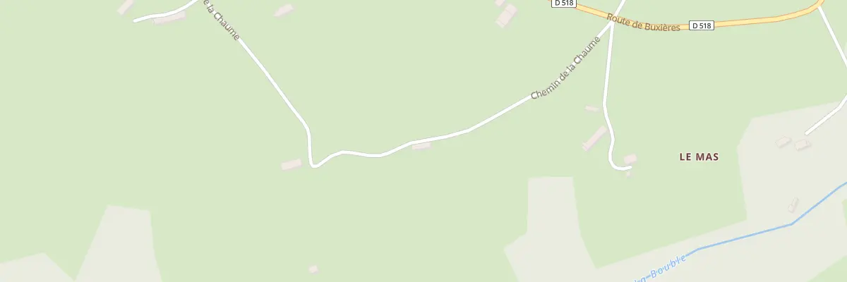 Plan du 5133 Le Mas à Durmignat