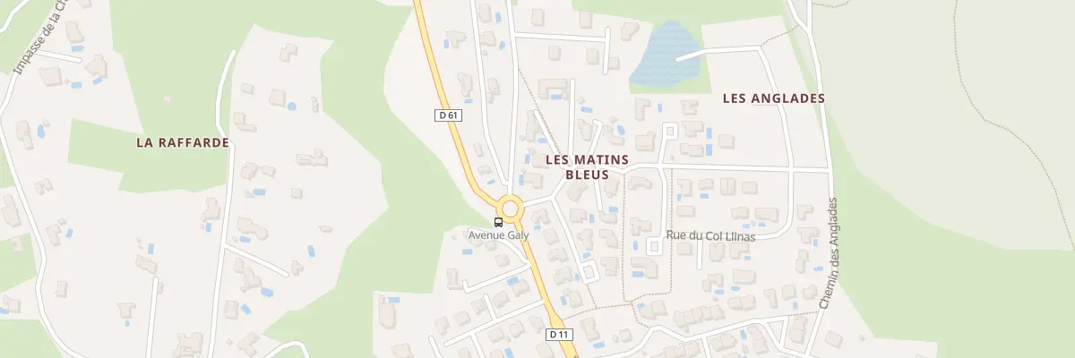 Plan du 1 Rue Gaston Mas à Montesquieu-des-Albères