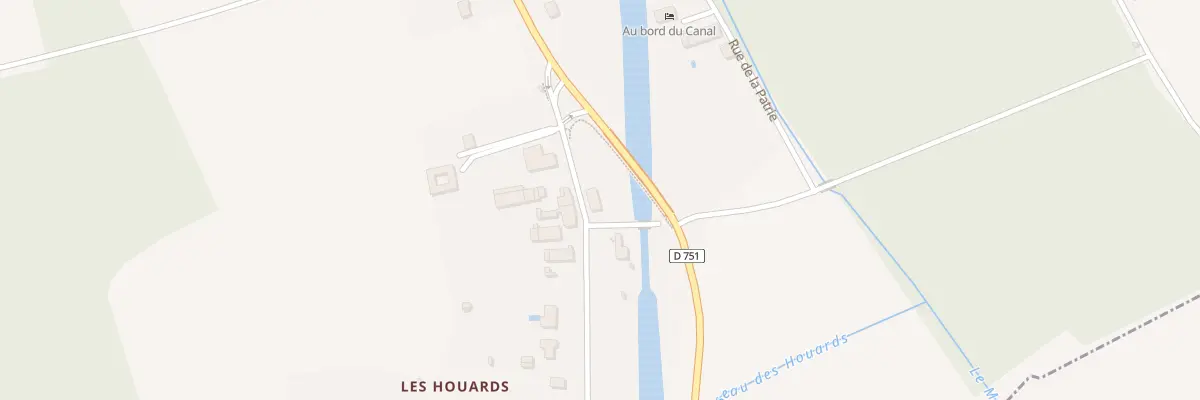 Plan du 1 Rue des Houards à Léré