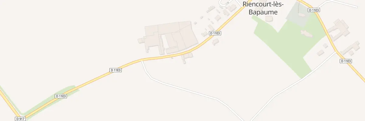 Plan du 21 Rue Principale à Riencourt-lès-Bapaume