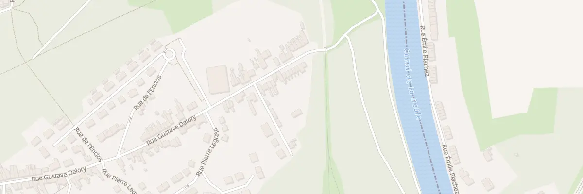 Plan du 82 Rue Gustave Delory à Vendin-le-Vieil